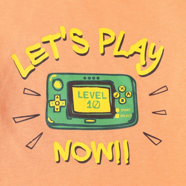 Lets Play Graphic Tee Shirt - Image 3
