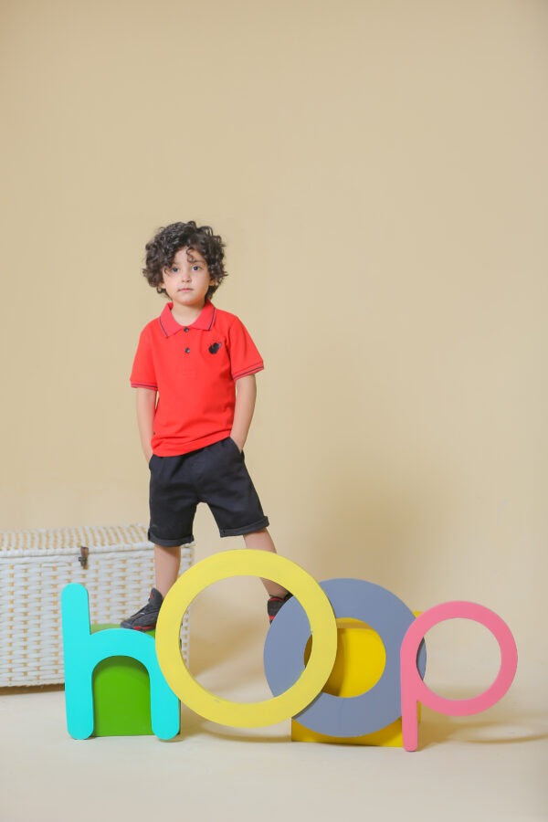 Hoop Basic Polo Tee Shirt - Image 3