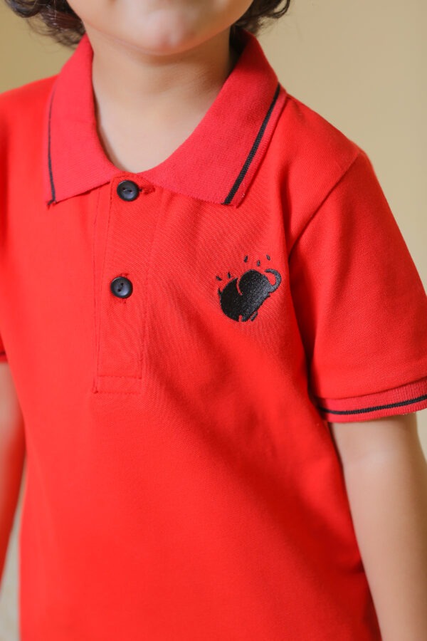 Hoop Basic Polo Tee Shirt - Image 2