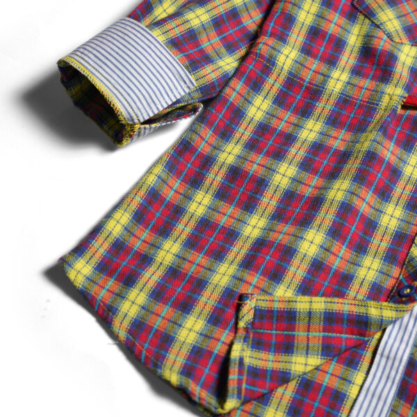 Girls Checkered Dress - Image 4