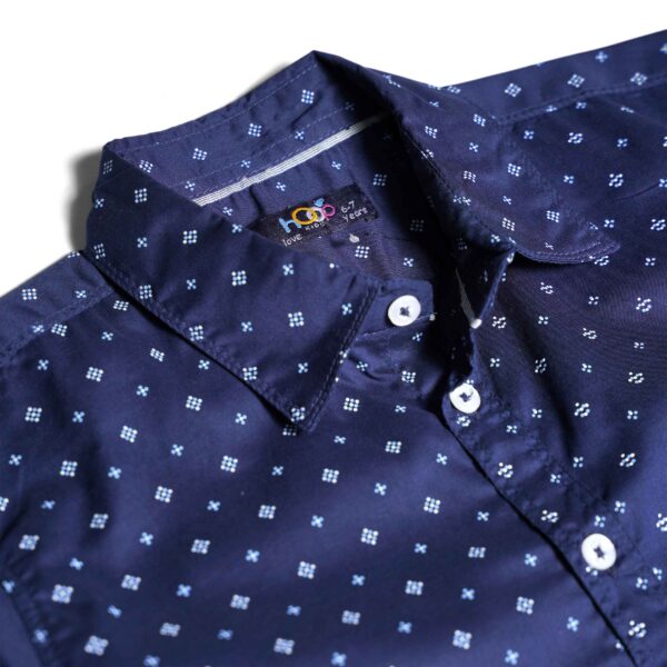 Printed H/S Cotton Shirt - Image 3
