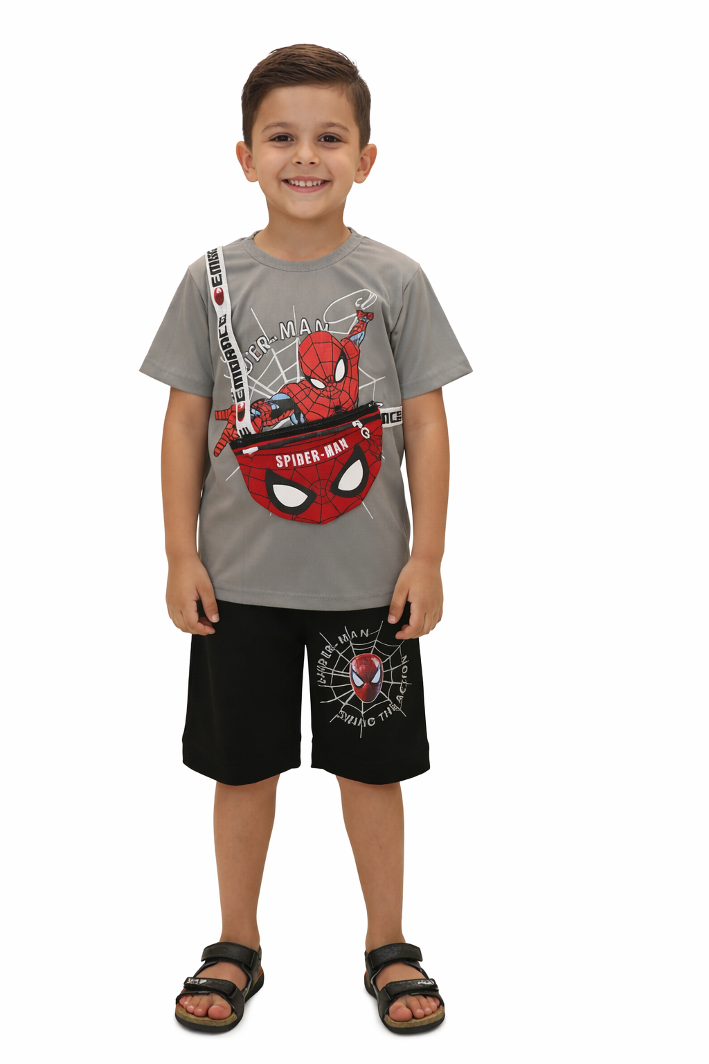 Boys Spiderman Set