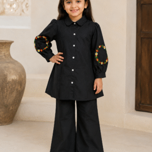 Embroidered Cord Set