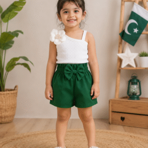 Girls Flower Cord Set