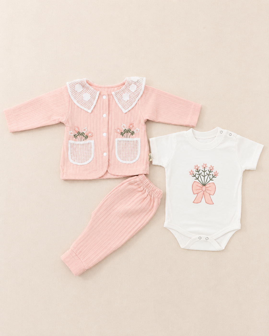 Infants 3 Pc Dress