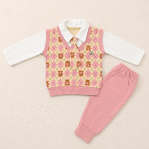 Collar Dress W/Tie